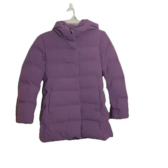 Uniqlo Seamless Down Coat Small Water-Repellent Windproof Natural - Picture 2 of 11